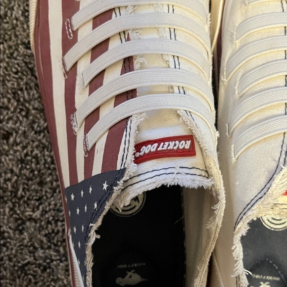 Rocket Dog slip on patriotic shoes - Picture 7 of 16